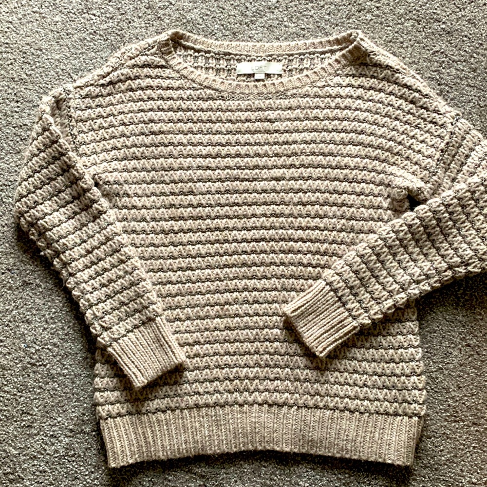 Loft Striped Sweater